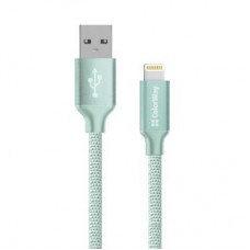 Дата кабель USB 2.0 AM to Lightning 2.0m mint ColorWay (CW-CBUL007-MT) - Фото