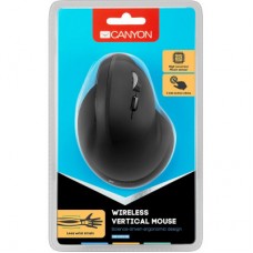 Мышка CANYON CNS-CMSW16B Wireless Black (CNS-CMSW16B) - Фото