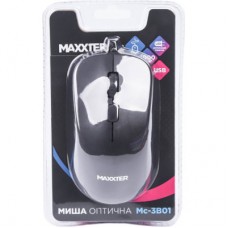 Мышка Maxxter Mc-3B01 USB Black (Mc-3B01) - Фото