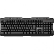 Клавиатура Defender Element HB-195 Wireless UKR Black (45189)