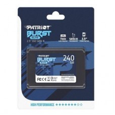 Накопичувач SSD 2.5" 240 GB Burst Elite Patriot (PBE240GS25SSDR) - Фото