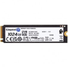 Накопичувач SSD M.2 2280 1TB Kingston (SKC3000S/1024G) - Фото