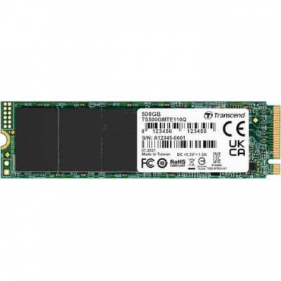 Накопитель SSD M.2 2280 500GB Transcend (TS500GMTE110Q)