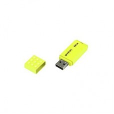 USB-флеш накопичувач GOODRAM 64 GB UME2 Yellow USB 2.0 (UME2-0640Y0R11) - Фото