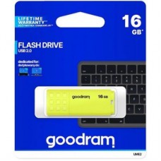 USB-флеш накопичувач GOODRAM 16 GB UME2 Yellow USB 2.0 (UME2-0160Y0R11) USB-флеш накопичувач GOODRAM 16 GB UME2 Yellow USB 2.0 (UME2-0160Y0R11) - Фото