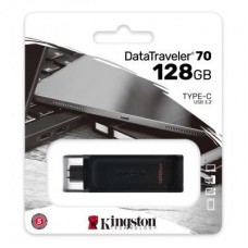 USB флешнакопичувач Kingston 128 GB DataTraveler 70 USB 3.2 / Type-C (DT70/128GB) - Фото