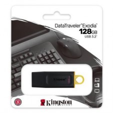 USB-флеш-накопичувач Kingston 128 GB DT Exodia Black/Yellow USB 3.2 (DTX/128GB) USB-флеш-накопичувач Kingston 128 GB DT Exodia Black/Yellow USB 3.2 (DTX/128GB) - Фото
