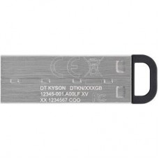 USB-флеш-накопичувач Kingston 256 GB DT Kyson Silver/Black USB 3.2 (DTKN/256GB) - Фото