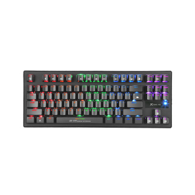 Клавиатура Xtrike ME GK-979 5 colors-LED Mechanical Red Switch USB Black (GK-979)