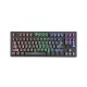 Клавиатура Xtrike ME GK-979 5 colors-LED Mechanical Red Switch USB Black (GK-979)