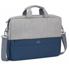Сумка для ноутбука RivaCase 15.6" 7532 Prater, grey/dark blue anti-theft (7532Grey/DarkBlue) - Фото