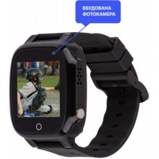 Смарт-годинник Amigo GO008 MILKY GPS Wi-Fi Black (873291) - Фото