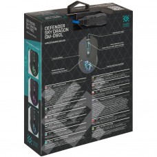 Мишка Defender Sky Dragon GM-090L Black (52090) - Фото