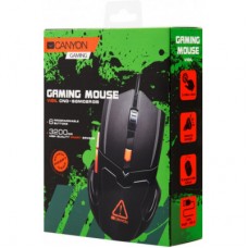 Мышка CANYON Vigil USB Black (CND-SGM02RGB) - Фото