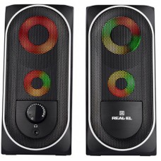 Акустична система REAL-EL S-110 USB Black - Фото