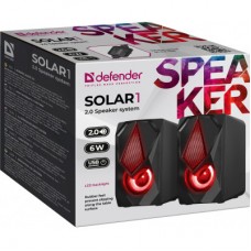 Акустична система Defender Solar 1 Black (65401) - Фото