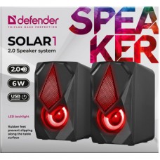 Акустична система Defender Solar 1 Black (65401) - Фото