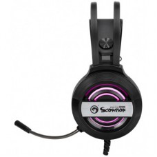 Наушники Marvo HG8902 Multi-LED Black (HG8902) - Фото