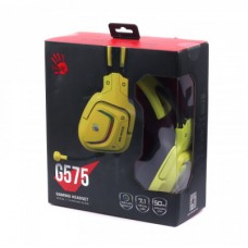 Наушники A4Tech Bloody G575 Punk Yellow - Фото