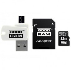 Картка пам'яті GOODRAM 32 GB microSDHC class 10 UHS-I (M1A4-0320R12)