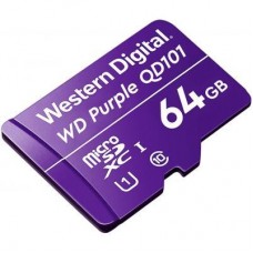 Картка пам'яті WD 64 GB microSDXC class 10 UHS-I (WDD064G1P0C) - Фото