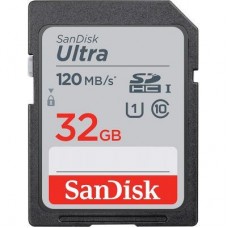 Картка пам'яті SanDisk 32GB SDHC class 10 Ultra (SDSDUN4-032G-GN6IN)