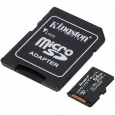 Картка пам'яті Kingston 64 GB microSDXC class 10 UHS-I V30 A1 (SDCIT2/64GB) Картка пам'яті Kingston 64 GB microSDXC class 10 UHS-I V30 A1 (SDCIT2/64GB) - Фото