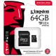 Карта памяти Kingston 64GB microSDXC class 10 UHS-I V30 A1 (SDCIT2/64GB) Карта памяти Kingston 64GB microSDXC class 10 UHS-I V30 A1 (SDCIT2/64GB)