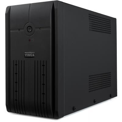 Джерело безперебійного живлення Vinga LED 850VA metal case with USB (VPE-850PRMU)