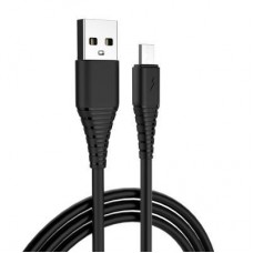Дата кабель USB 2.0 AM to Micro 5P 1.0m black ColorWay (CW-CBUM025-BK) - Фото