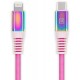 Дата кабель USB-C to Lightning 1.0m MFI Rainbow REAL-EL (EL123500054) Дата кабель USB-C to Lightning 1.0m MFI Rainbow REAL-EL (EL123500054)