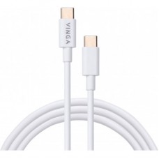 Дата кабель USB Type-C to Type-C 1.0m 45W PVC Vinga (VCPCTC45W) - Фото