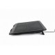 Підставка для ноутбука Gembird до 15", 1x120 mm fan, black (NBS-1F15-04)