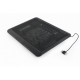 Підставка для ноутбука Gembird до 15", 1x120 mm fan, black (NBS-1F15-04)