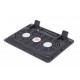 Підставка для ноутбука Gembird до 15", 2x125 mm fan, black (NBS-2F15-01)