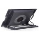 Підставка для ноутбука Gembird до 17", 1x150 mm fan, black (NBS-1F17T-01)