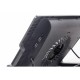 Підставка для ноутбука Gembird до 17", 1x150 mm fan, black (NBS-1F17T-01)