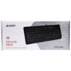 Клавіатура A4tech FK15 Black - Фото