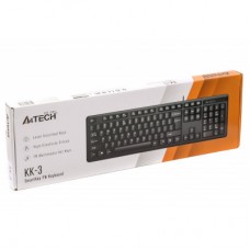 Клавіатура A4Tech KK-3 USB Black - Фото
