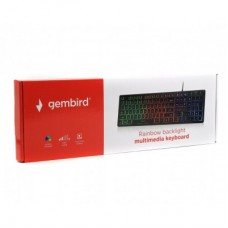 Клавіатура Gembird KB-UML-01-UA USB Black (KB-UML-01-UA) - Фото