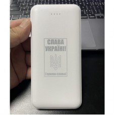 Батарея універсальна PowerPlant TPB21 10000 mAh Input 5V/2A, Output 5V/2.4A (PB930296) - Фото