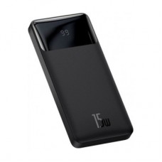 Батарея универсальная Baseus Bipow 10000mAh, PD/15W, USB-C/3A, 2*USB-A/3A(max.), black (PPDML-I01) - Фото