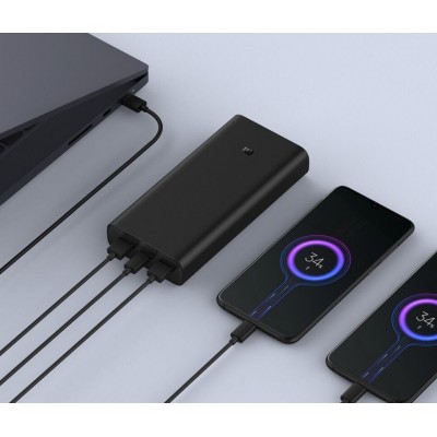 Банк заряду для ноутбука та macbook Xiaomi 50W 20000 mAh Type-C Швидка Зарядка Power Delivery Quick Charge 4.0