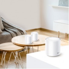 Точка доступу Wi-Fi TP-Link DECO X60 2PK AX3000 1xGE LAN 1xGE WAN MU-MIMO OFDMA MESH (DECO-X60-2-PACK) - Фото