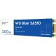 Накопитель SSD M.2 2280 500GB SA510 WD (WDS500G3B0B)