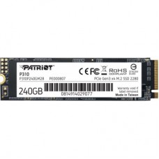 Накопитель SSD M.2 2280 240GB Patriot (P310P240GM28) Накопитель SSD M.2 2280 240GB Patriot (P310P240GM28)
