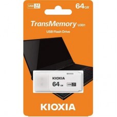 USB флеш накопитель Kioxia 64GB U301 White USB 3.2 (LU301W064GG4) - Фото