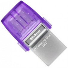 USB флеш накопитель Kingston 64GB DataTraveler microDuo 3C USB 3.2/Type C (DTDUO3CG3/64GB) USB флеш накопитель Kingston 64GB DataTraveler microDuo 3C USB 3.2/Type C (DTDUO3CG3/64GB)