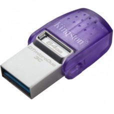 USB флеш накопитель Kingston 64GB DataTraveler microDuo 3C USB 3.2/Type C (DTDUO3CG3/64GB) - Фото