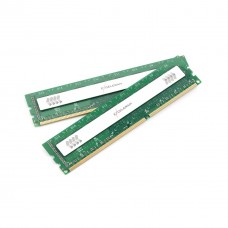 Модуль пам'яті для комп'ютера DDR3 16 GB (2x8GB) 1600 MHz Silver Peewee eXceleram (E30166A) - Фото